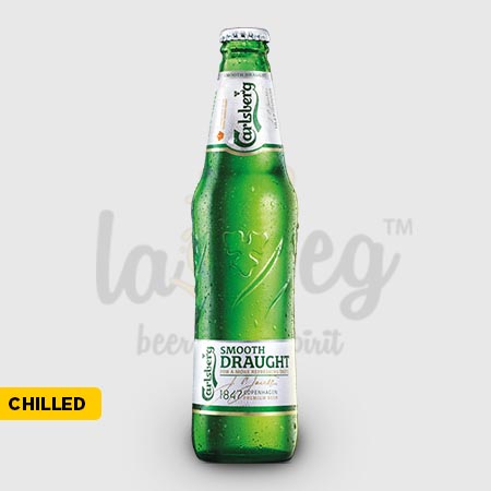 Carlsberg Smooth Draught Beer - Bottle